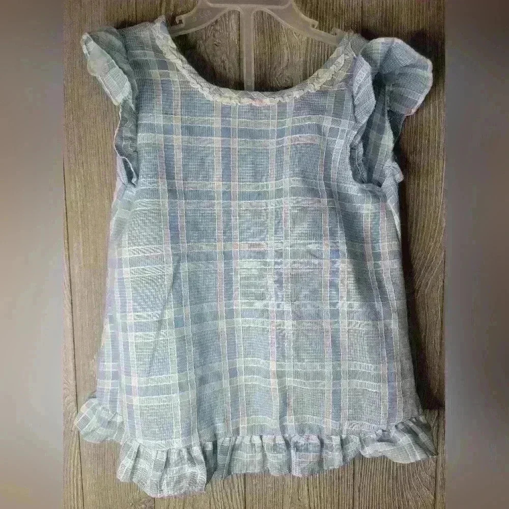 Vintage 1970s Yardbritches by Editex girls tank top and bloomers size 4